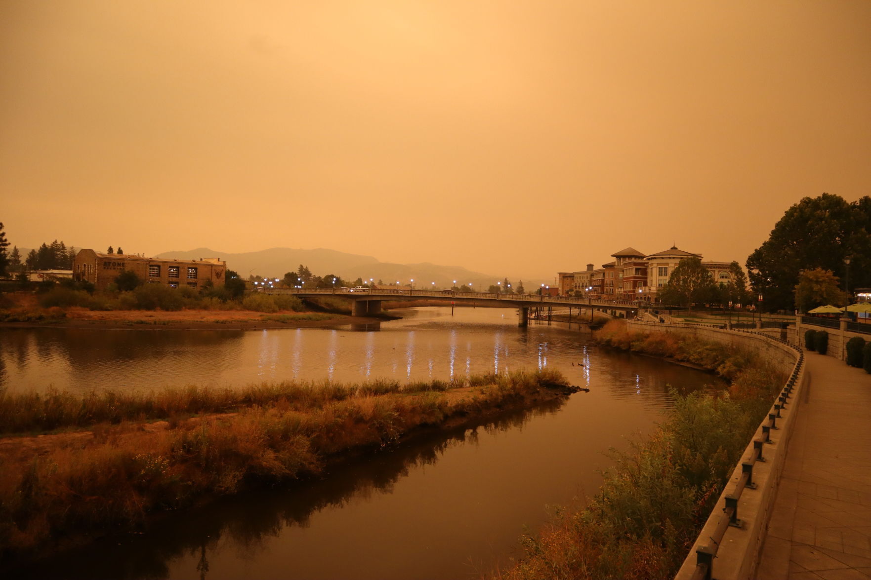 Skies over Napa County